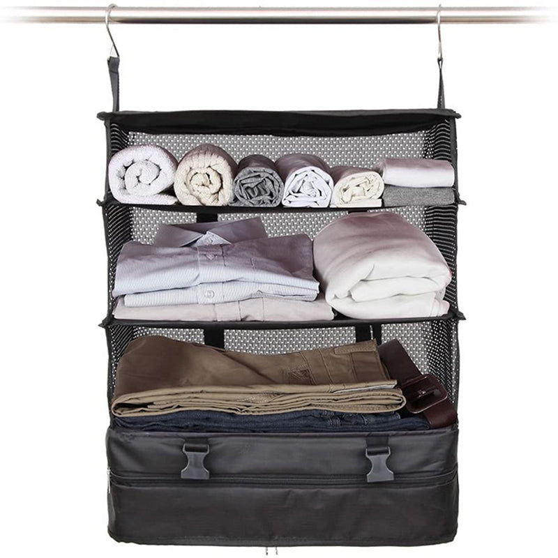 3-Layer Travel Wardrobe Bag