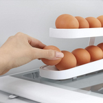 🥚Automatic Scrolling Egg Rack Holder Storage Box