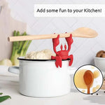 Red the Crab Silicone Utensil Rest