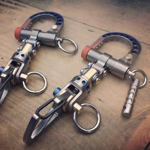 Cyberpunk Metal Keychain