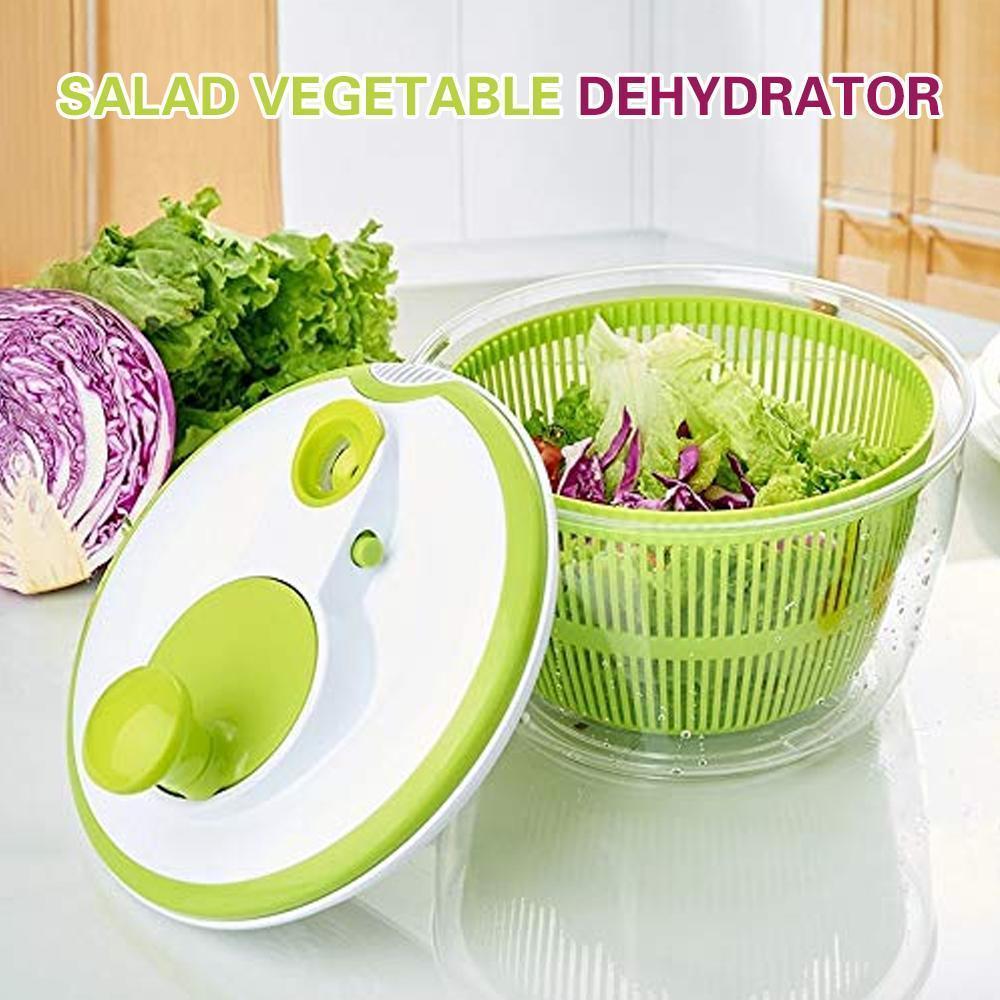 Household Salad Dehydrator Manual Vegetable Washing Machine