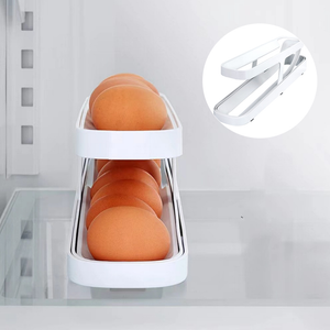 🥚Automatic Scrolling Egg Rack Holder Storage Box