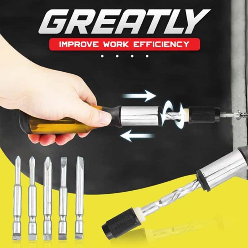 Automatic Spiral Ratchet ScrewDriver Set