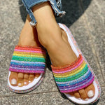 Rainbow Slipper