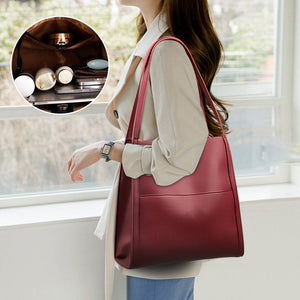 Solid Color Simple Shoulder Bag