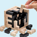 Wooden Intelligence Toy Brain Teaser Game