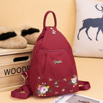 Embroidery Lightweight Backpack