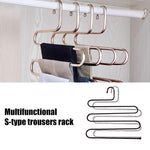 S-Shape Stainless Steel Clothes Hangers