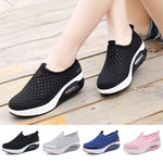 Women's Mesh Stitching Air Cushion Shaking Sneakers