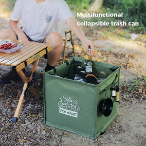 Multifunctional Collapsible Trash Can