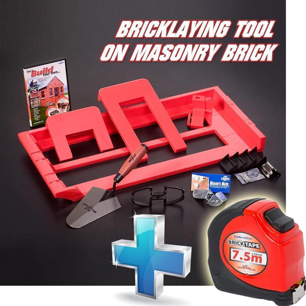 Bricklaying tool on Masonry Brick