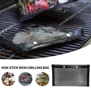 Reusable Non-Stick BBQ Mesh Grill Bags