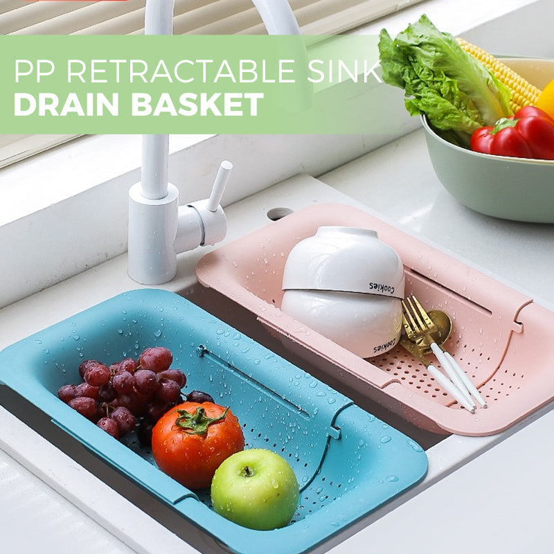 Retractable Sink Drain Basket