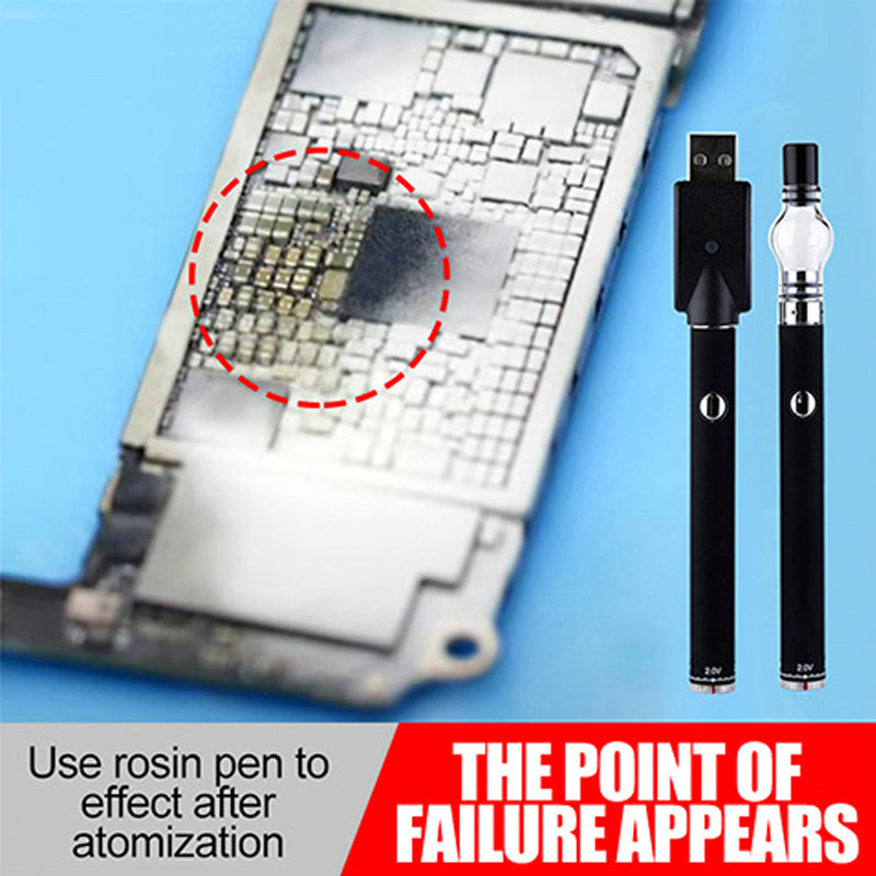 Rosin short circuit detector