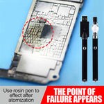 Rosin short circuit detector