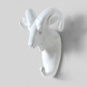 Art Animal Head Wall Hook