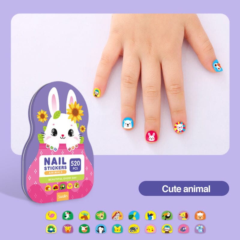 Kids Nail Stickers(520pcs)