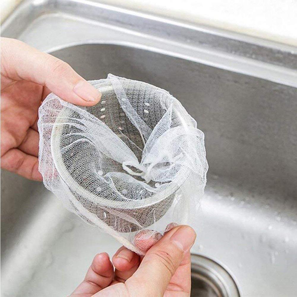 Hirundo Disposable Mesh Sink Strainer Bags, 300 PCS