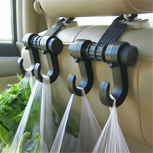 Car Seat Headrest Storage Hooks