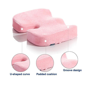 Seat Cushion Orthopedic, 100% Memory Foam