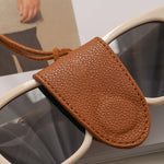 Sling PU Leather Glasses Holder