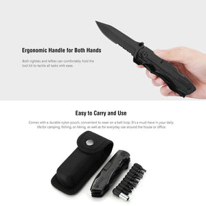 Convenient Multifunctional Folding Knife Screwdriver