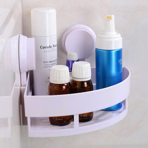 Bathroom Corner Storage Rack Organizer