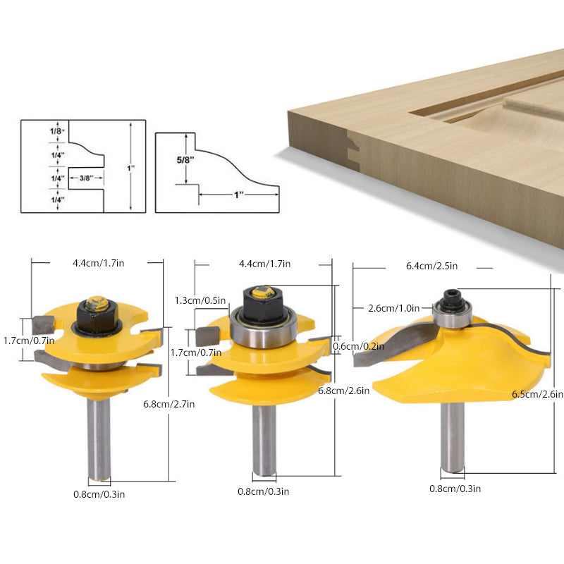 Carving Tongue Groove Milling