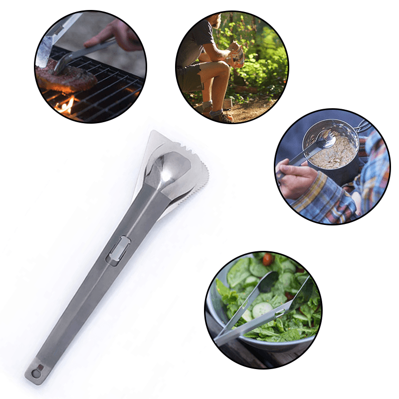 Hirundo® Titanium Outdoor Cooking Multi-Function Tool