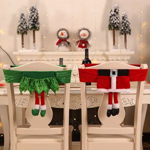 Christmas Decoration Chair Covers