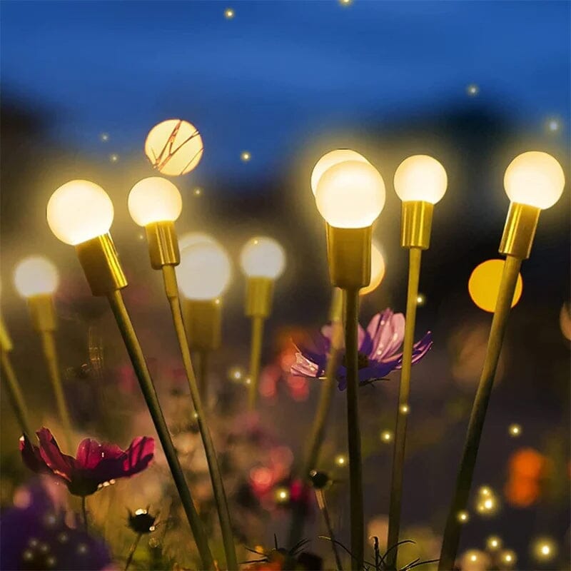 Solar Powered Firefly Garden Light