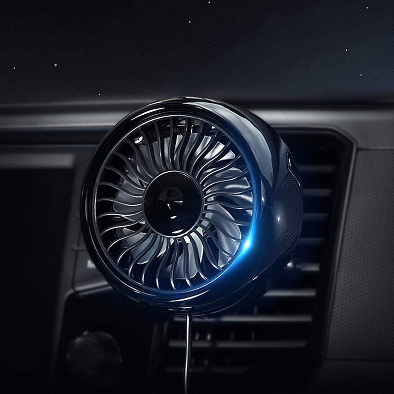 Car Air Vent USB Fan