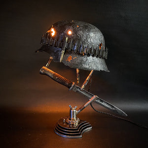 Halloween Decoration War Relic Lamp