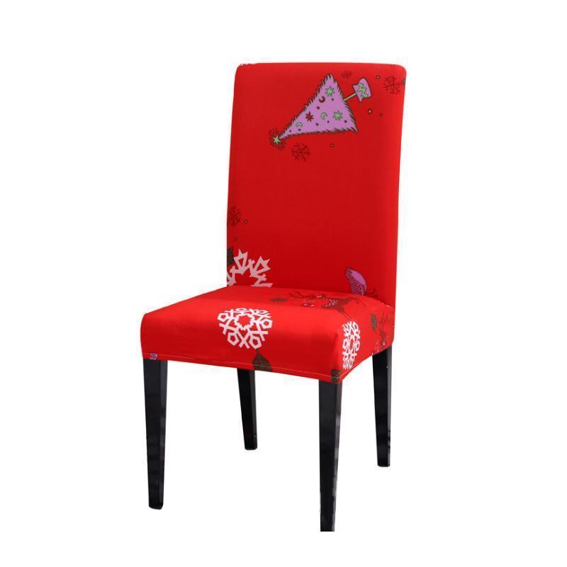 Christmas universal all-inclusive chair cover