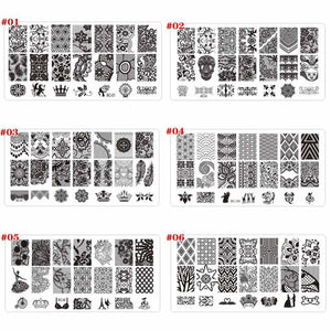 Nails Art Decals Stamping Kit