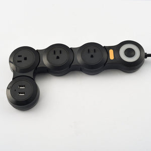 Flexible Pivot Power Genius Power Strip