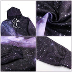 3D Galaxy Printed Hoodie