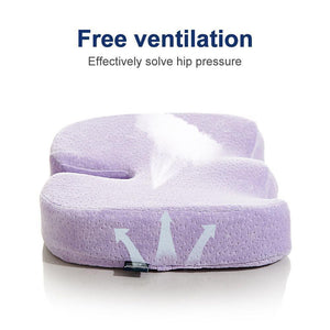 Seat Cushion Orthopedic, 100% Memory Foam