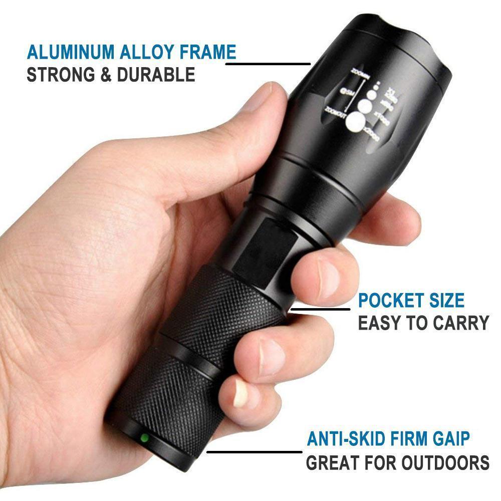 Military Grade Glare Flashlight