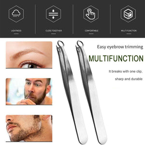 Universal Nose Hair Trimming Tweezers