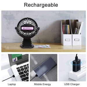 360° Mini Portable Personal Fan