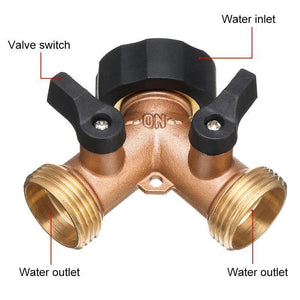 Garden Two-Way All Copper Ball Valve