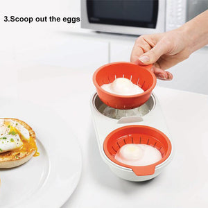 Double Layer Microwave Egg Cooker