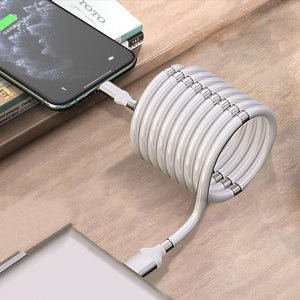 Data Cable with Magnetic Storage