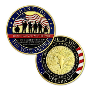 (Pre-sale) ”Thank You for Your Service“ Souvenir Coin