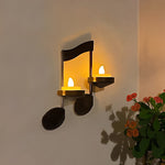 🔥Black Music Note Wall Sconce💡