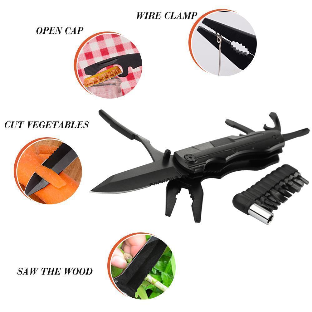 Convenient Multifunctional Folding Knife Screwdriver