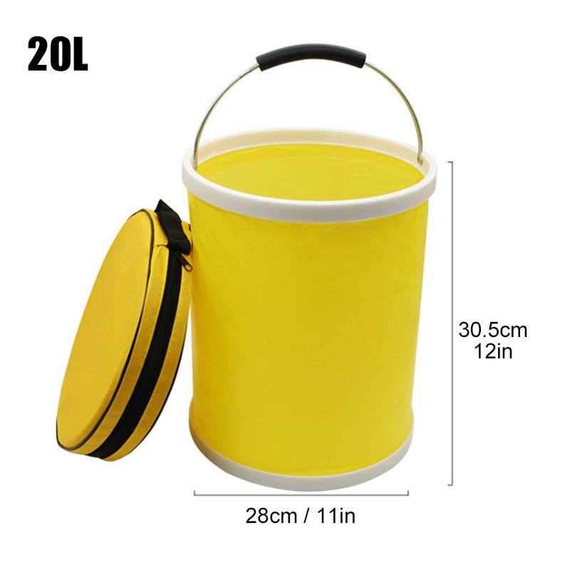 Outdoor Car Folding Bucket for Camping Fishing