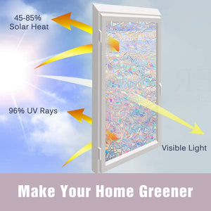 3D Rainbow Window Film