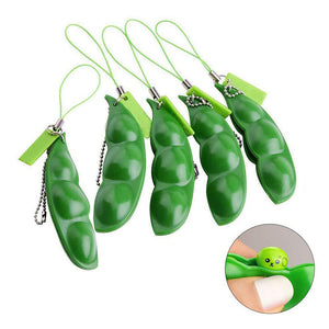 Infinite Squeeze Pea Expression Keychain